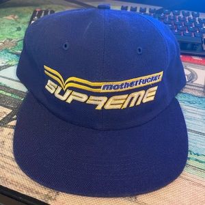 Supreme Blue Mother****** 6-Panel Hat
